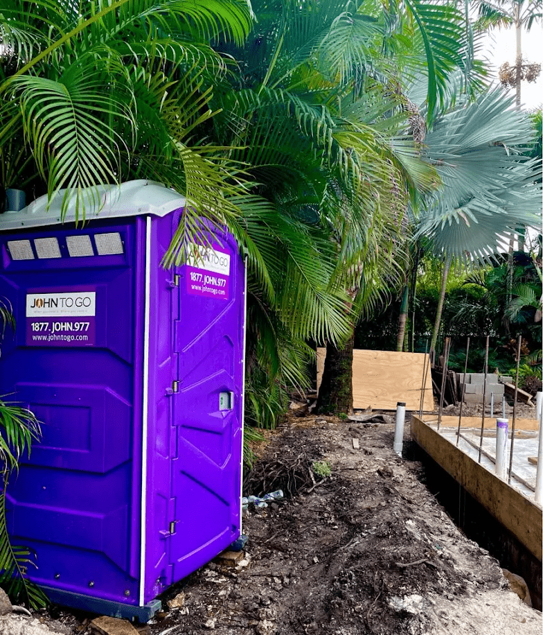 A porta potty in Water Mill for outdoor events