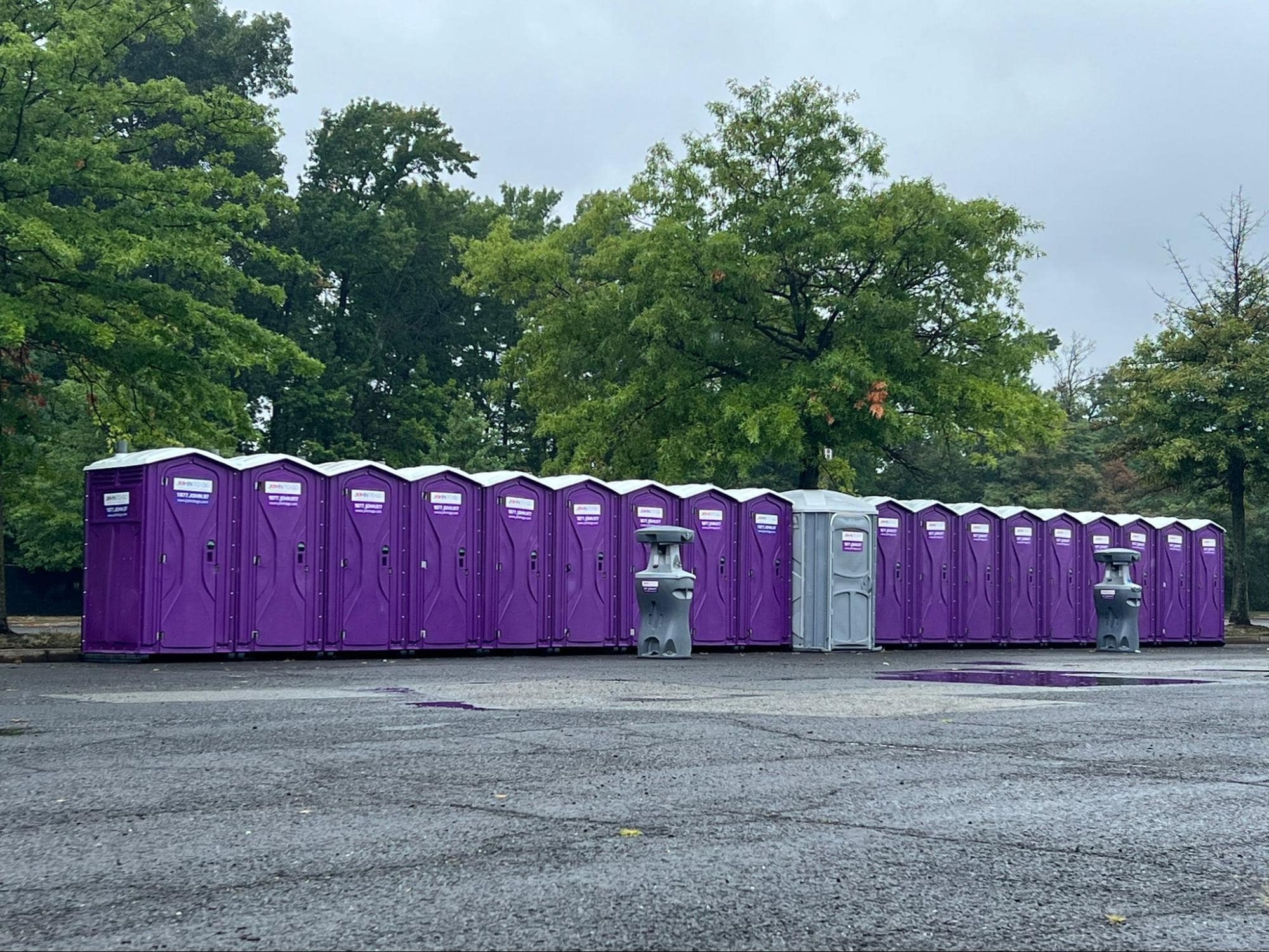 Porta potty rentals in Nassau County for outdoor events