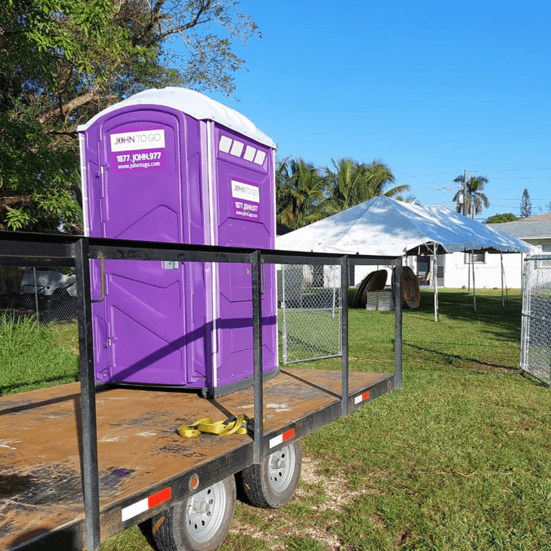Portable toilet rental in Nassau County for outdoor events