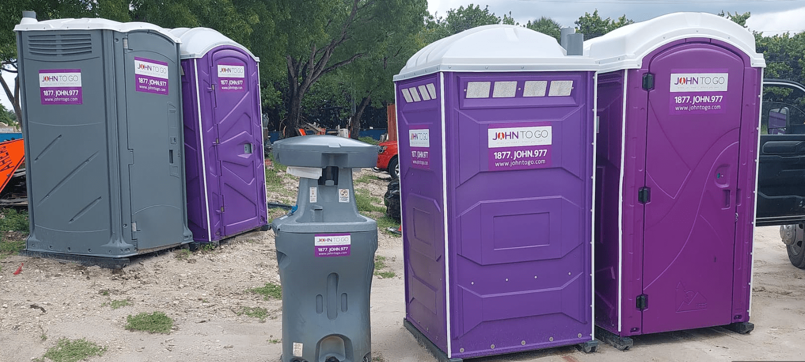 porta potty rental in Suffolk County NY for construction site