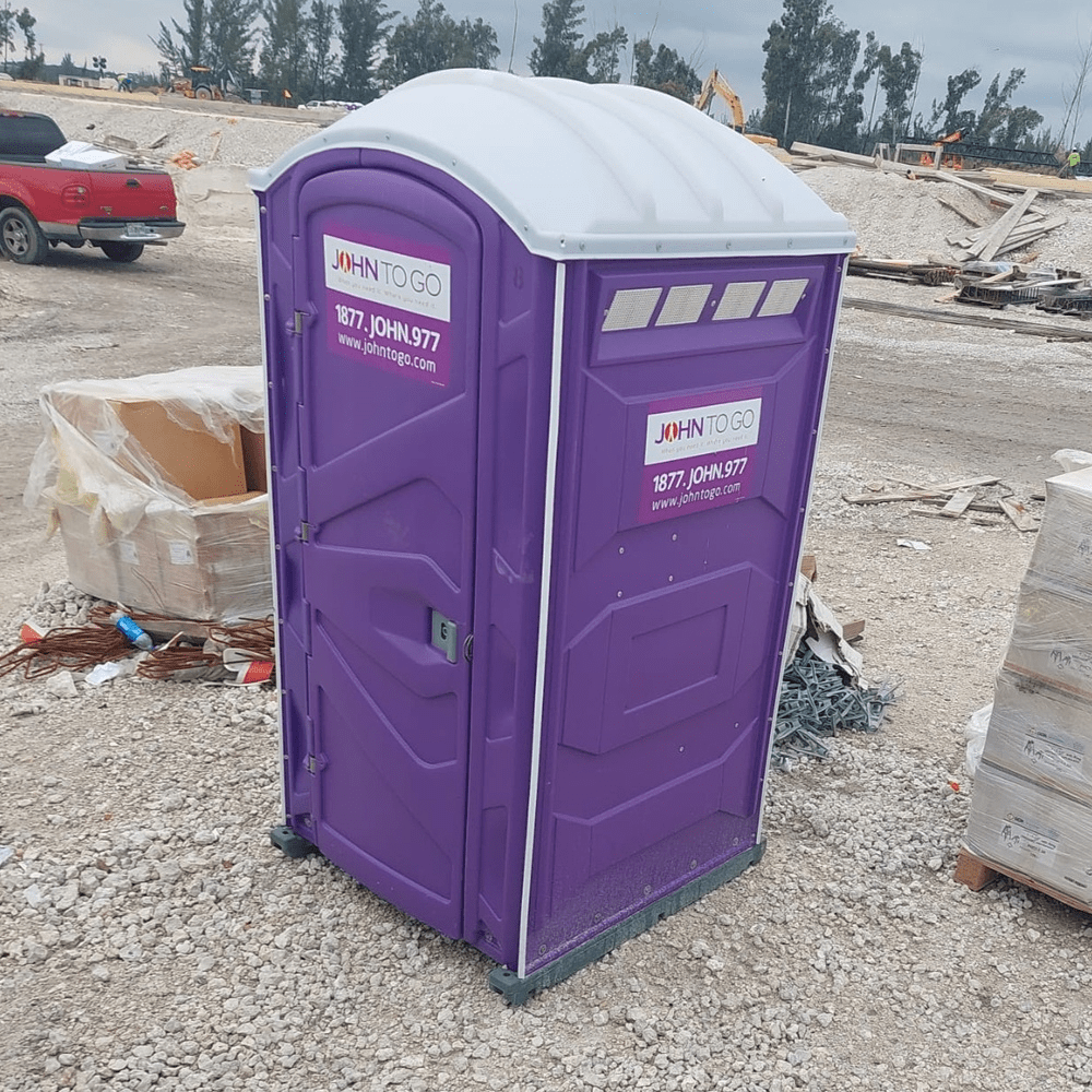 emergency road work porta potties